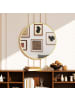 HOMCOM Wandspiegel-61L x 1B x 61H cm-Gold