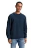 Tom Tailor Pullover STRUCTURED CREWNECK KNIT in Blau