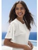 LASCANA Rundhalsshirt in creme