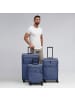 Redolz Essentials 12 THREE SET 4 Rollen Kofferset 3-teilig mit Dehnfalte blue 2