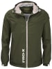 PRO-X elements Regenjacke "FLASHY" in Dark Olive-Grün