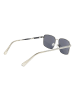 Harley-Davidson Männer Sonnenbrille Flieger Silber