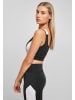 Urban Classics Urban Classics Damen Ladies Color Block Bra in black/white
