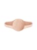 Elli Ring 925 Sterling Silber Siegelring in Rosegold