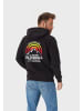 OLDSKULL Sweatjacke Retro Rising Sun in Black