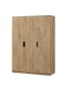 en.casa Kleiderschrank Eiselfing in Beige Ohne Farbe (B)120cm (G)93.4cm