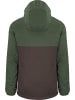 Normani Outdoor Sports Herren Windbreaker Lumi in Oliv/Braun