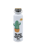 Mr. & Mrs. Panda Trinkflasche Kaktus Sonne mit Spruch in Weiß