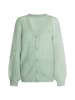 Albee Women Strickcardigan in Mintgrün Melange