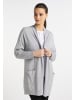 DreiMaster Damen Strickjacke in Hellgrau Melange