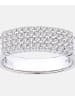 Diamant L'éternel Eternity-Ring aus 375 Weißgold mit 0.50 Karat Diamant