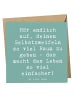 Mr. & Mrs. Panda Einladungskarte Spruch Zweifel an sich selbst m... in Meeresbrise