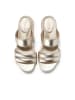 Cole Haan Sandalen ZEROGRAND DOUBLE BAND SLIDE SANDALS in SOFT GOLD TALCAIVORY