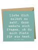 Mr. & Mrs. Panda Glückwunschkarte Spruch Selbstakzeptanz Liebe m... in Meeresbrise
