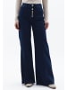 OXXO Röhrenhose DARK BLUE DENIM