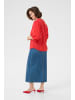 Kaffe Langarm-Bluse KAjollia Regular fit in Hibiscus