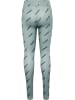 Hummel Leggings Hmlsilje Gymnastik Mädchen in ICEBERG GREEN