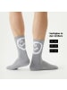 von Jungfeld Tennissocken Smiley in Grau