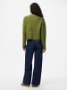 Pieces Strickjacke in Sphagnum