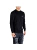Icon Schwarz Viskose Sweatshirt