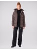 No.1 Como Jacke LINDA in DARK TAUPE