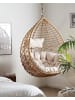 Beliani Hängesessel ARSITA in Braun/Beige - (W) 92 x (H) 121 x (L) 70 cm