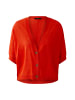Oui Strickjacke in red alert
