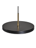 Beliani Tischleuchten EVENLODE in Schwarz/Messing - (W) 30 x (H) 120 x (L) 30 cm