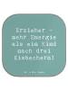 Mr. & Mrs. Panda Glasuntersetzer Spruch Erzieher Energie mit Spruch in Meeresbrise