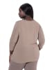Ulla Popken Shirt in blassbraun