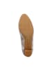 rieker Ballerina mit Lederabsatz Lagro Grau