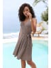 s.Oliver Sommerkleid in braun beige