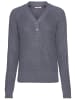 Kangaroos V-Ausschnitt-Pullover in blau