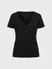 Erlich Textil  Still Shirt 1/2 Arm Laila in schwarz