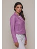 RINO&PELLE Kunstlederjacke für Damen in uni