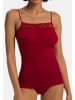 Hanro Spaghetti Top Moments in Red dahlia