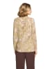 Betty Barclay Rollkragenshirt mit Stehkragen in Beige/Green