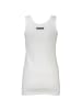 cavalli CLASS Weißes Baumwoll-Tanktop
