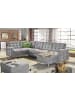 MF Design Ecksofa Thor  in Velours Weinrot in Weinrot -  (L) 320 x (B) 320 x (H) 90 cm