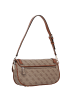 Guess Dea Schultertasche 29 cm in latte logo