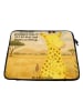 Mr. & Mrs. Panda Notebook Tasche Giraffe Zufrieden Design mit Sp... in Weiß