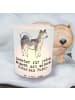 Mr. & Mrs. Panda Kerzenhalter Siberian Husky Moment mit Spruch in Transparent