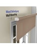 Deco-Raum® Rollo blickdicht cappuccino