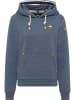 Schmuddelwedda Hoodie in Marine Melange