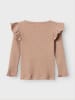 name it Oberteil mit langen Ärmeln in Rugby Tan
