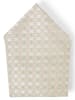 WILVORST Fliege und Einstecktuch in beige lind - 0001