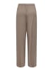 ONLY Stoffhose / Chino ONLSIESTA MW PULL-UP LINEN comfort/relaxed in Braun