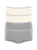 LASCANA Panty in grau-meliert / creme