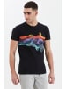 !SOLID Print-Shirt SDPedro in Schwarz