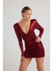 Holly Lolly Kleid in Bordeaux
